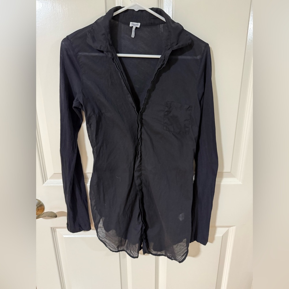 Splendid Women’s Black Blouse, Size Medium